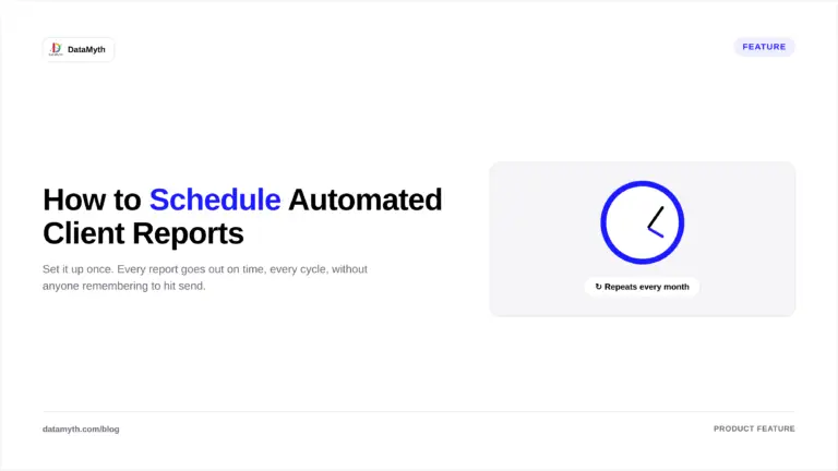 schedule automated client reports