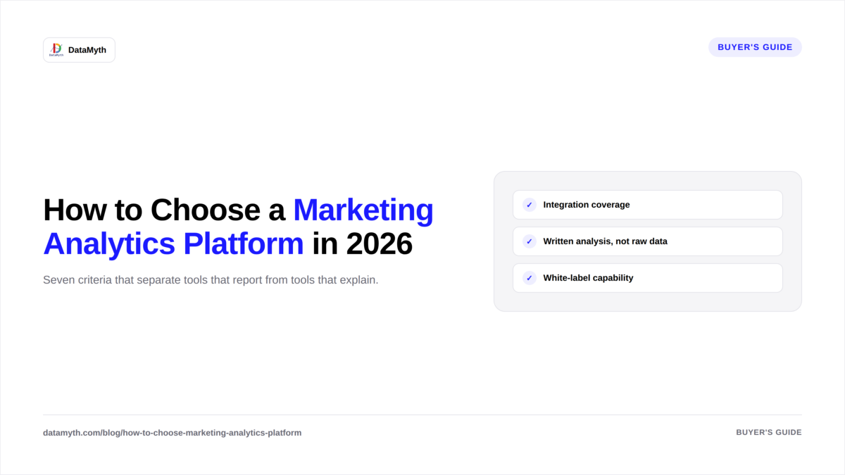 marketing analytics platform
