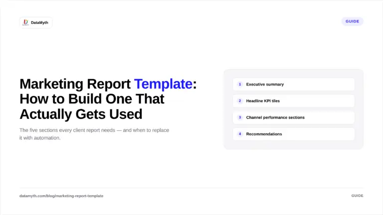 marketing report template