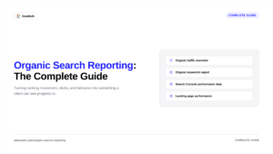 organic search reporting