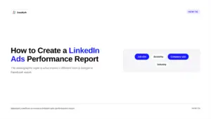 linkedin ads performance report